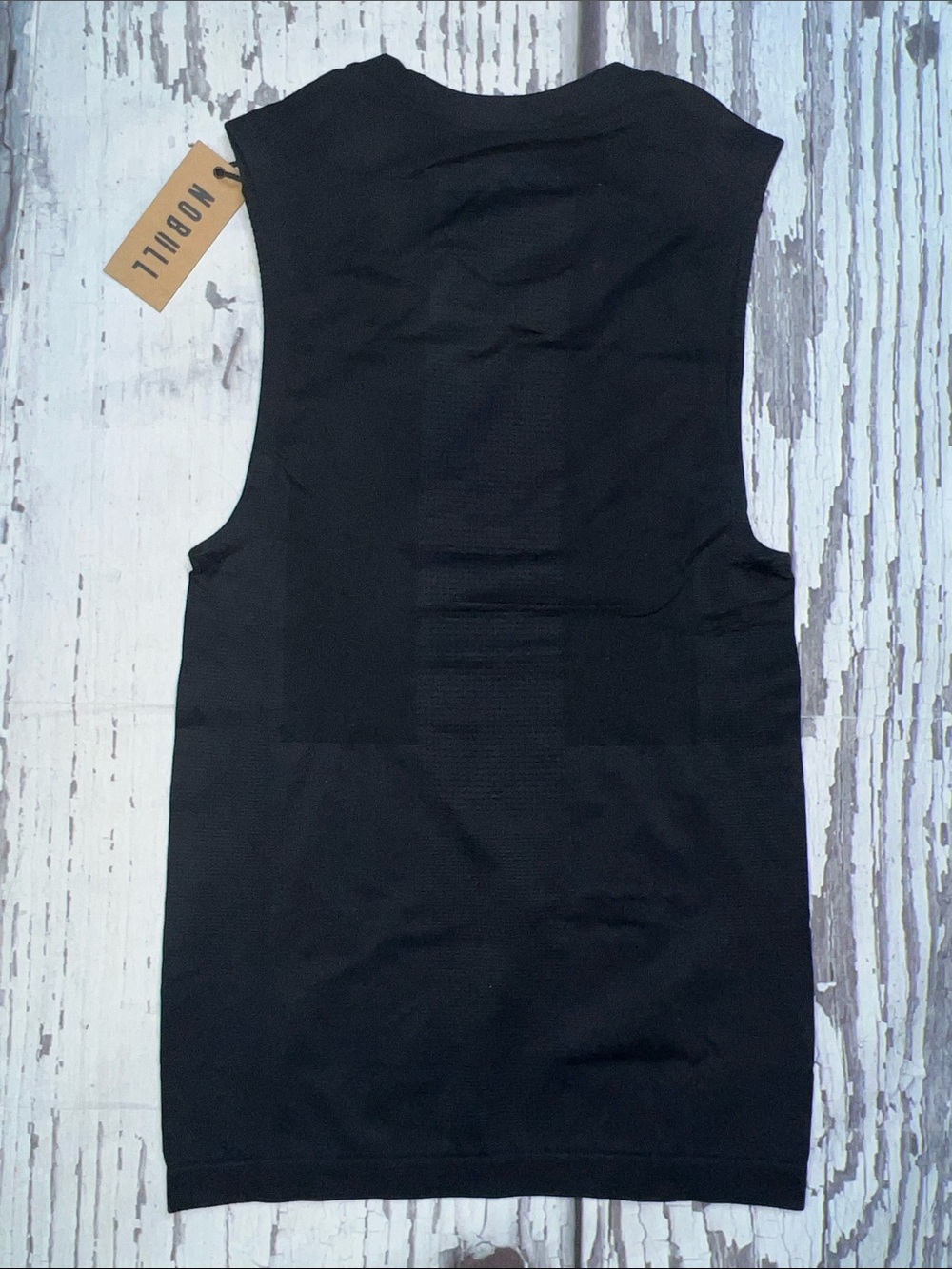 NO BULL - MEN’S SLEEVELESS COMPRESSION TANK - BLACK - NWT - SIZE SMALL - Picture 2 of 6